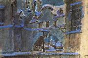 Mikhail Vrubel The Winter Canal oil painting reproduction